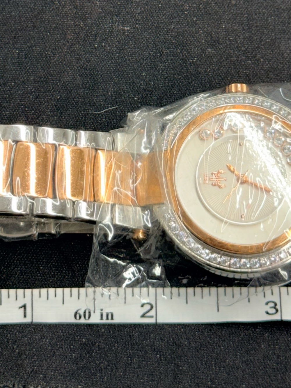 NWOT Jivago Women's JV617 Celebrate Crystal Two-tone Stainless Steel Watch - Picture 12 of 13